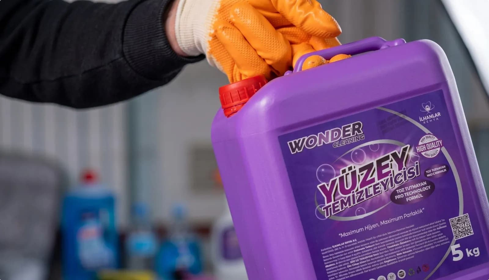 Kendi markamız Wonder Cleaning
