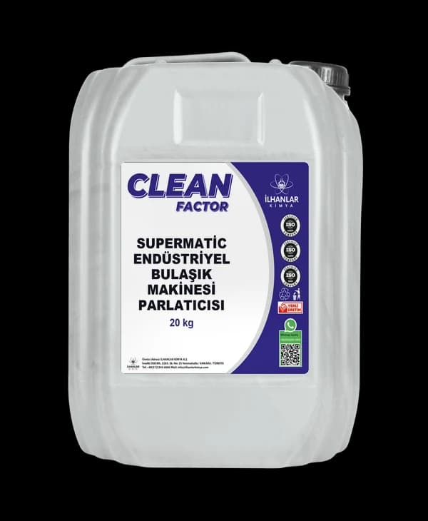 Supermatic Endüstriyel Bulaşık Makinesi Parlatıcısı